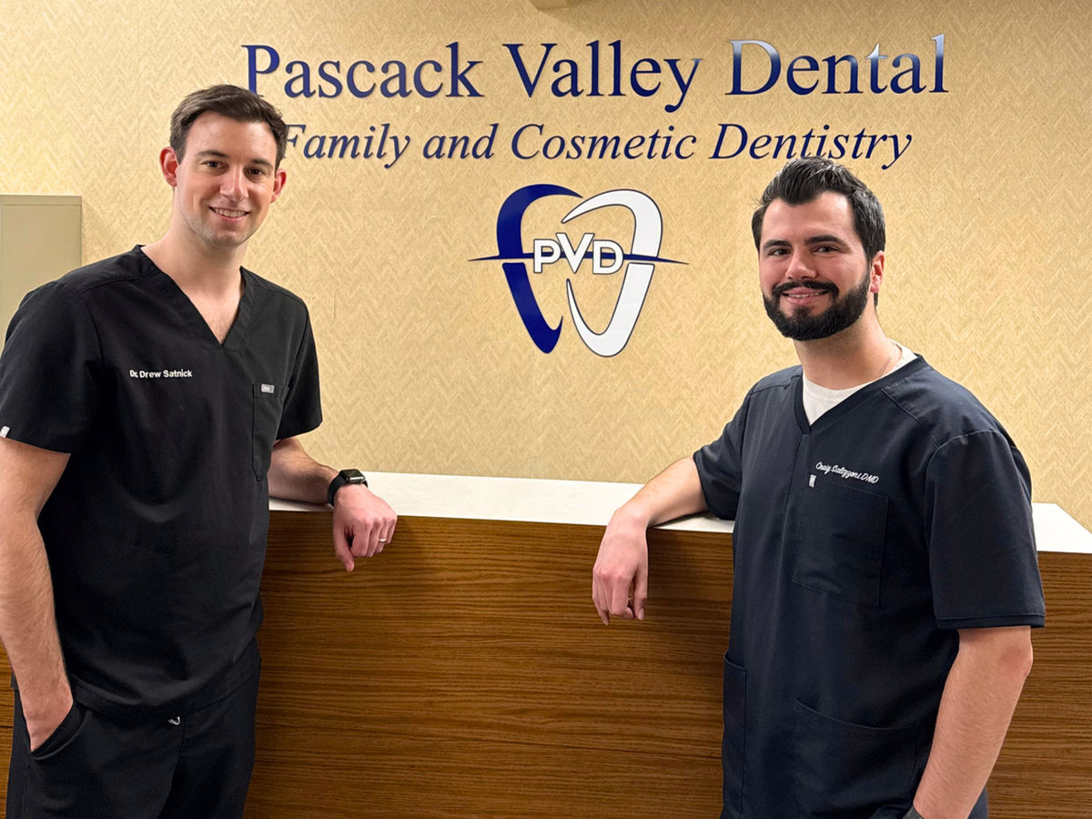 Dr. Craig Salizzoni and Dr. Drew Satnick at Pascack Valley Dental